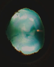 Charger l'image dans la galerie, Tableau agate lumineuse verte