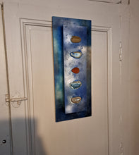 Charger l'image dans la galerie, Tableau 5 agates multicolors lumineux
